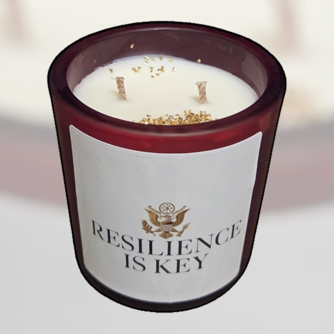 Resilience is Key-8.5oz Affirmation Candle