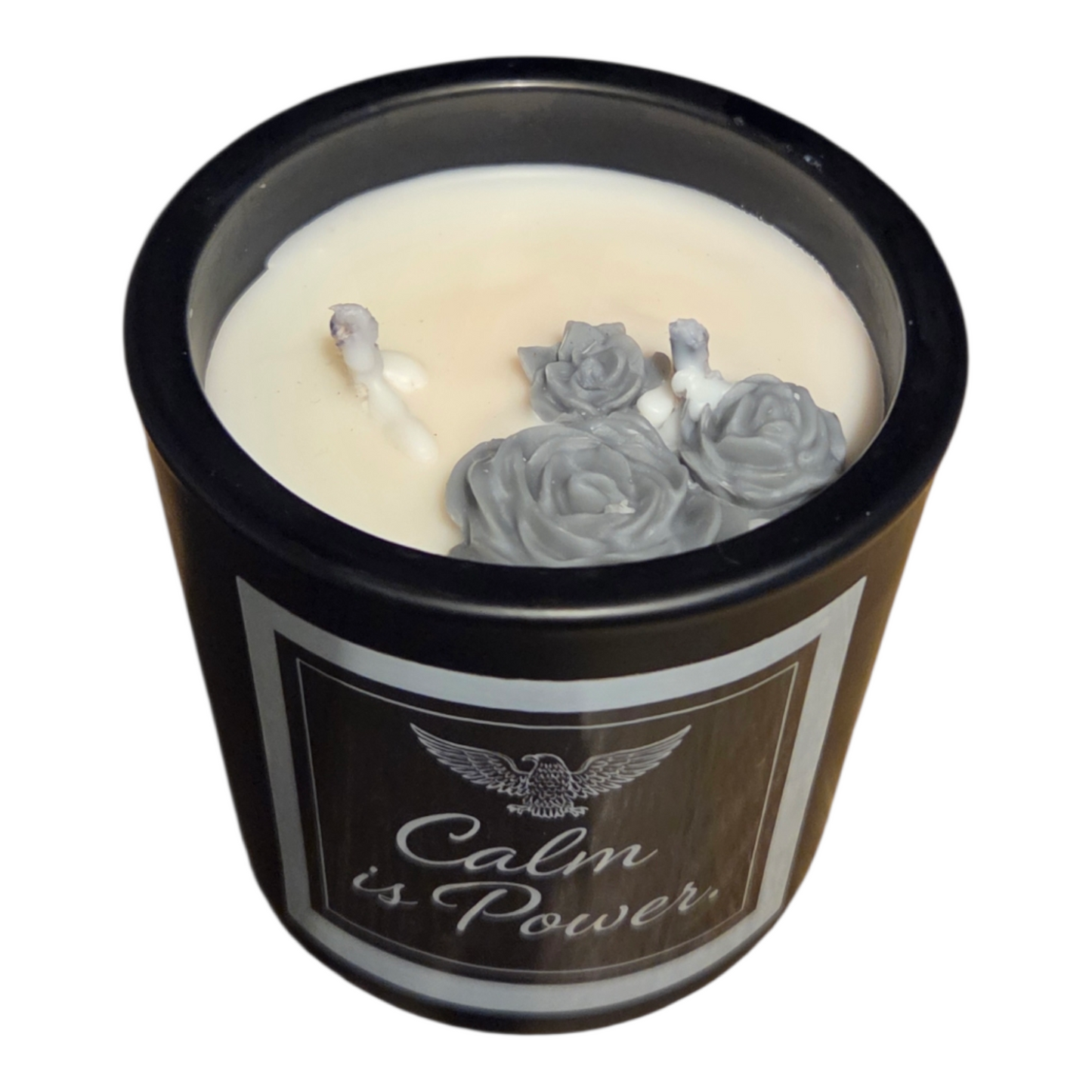 Calm is Power-8.5oz. Affirmation Candle (Strong Scented)