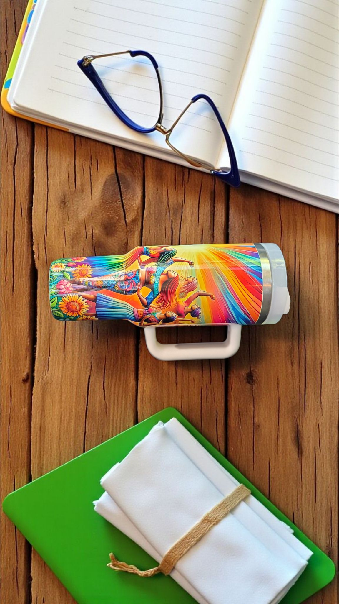 "Together We Rise" - 40oz Affirmation Tumbler