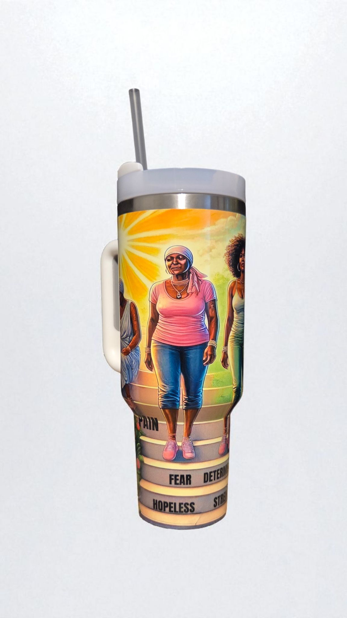 Resilience & Restoration Tumbler-40oz. Affirmation Tumbler