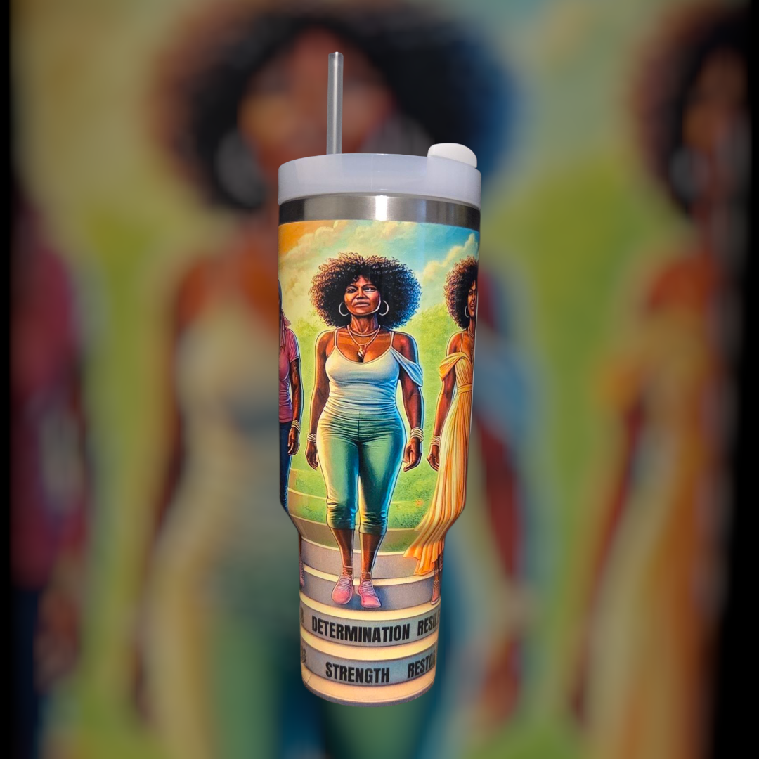 Resilience & Restoration Tumbler-40oz. Affirmation Tumbler